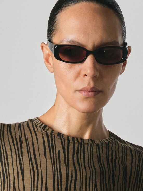 RARE DMY Billy Sunglasses in Black main image 5